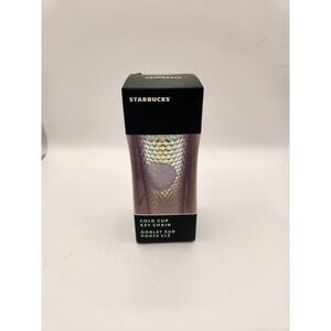 Starbucks 2022 Holiday Keychain Ornament - Iridescent Unicorn